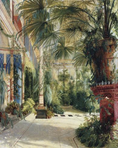 Giclée \'Intérieur de serre\' par Karl Blechen - Art.fr Giclée \'Intérieur de serre\' par Karl Blechen - Art.fr