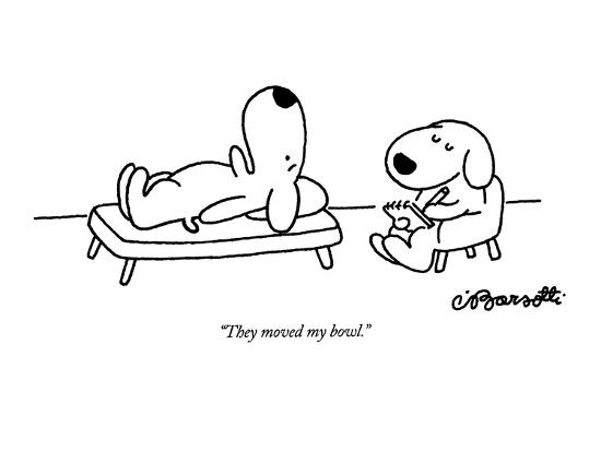 Image result for girl on psychiatrist couch cartoon