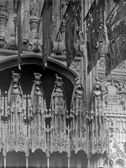 detail of the interior of henry vii s lady chapel westminster abbey