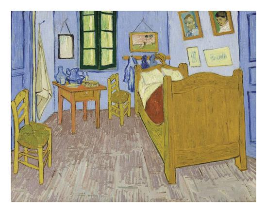 Bedroom At Arles 1889 90 Art Print By Vincent Van Gogh At Art Co Uk